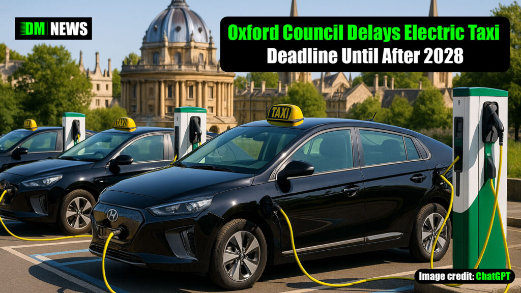 Oxford Council Delays Electric Taxi Deadline Until After 2028