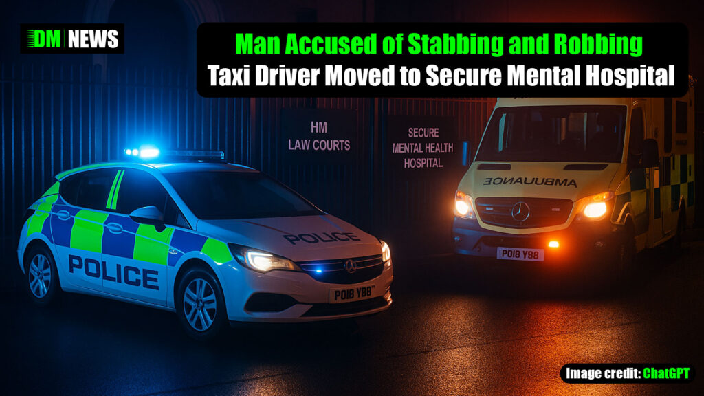 Preston Man Accused of Stabbing and Robbing Taxi Driver Moved to Secure Mental Hospital