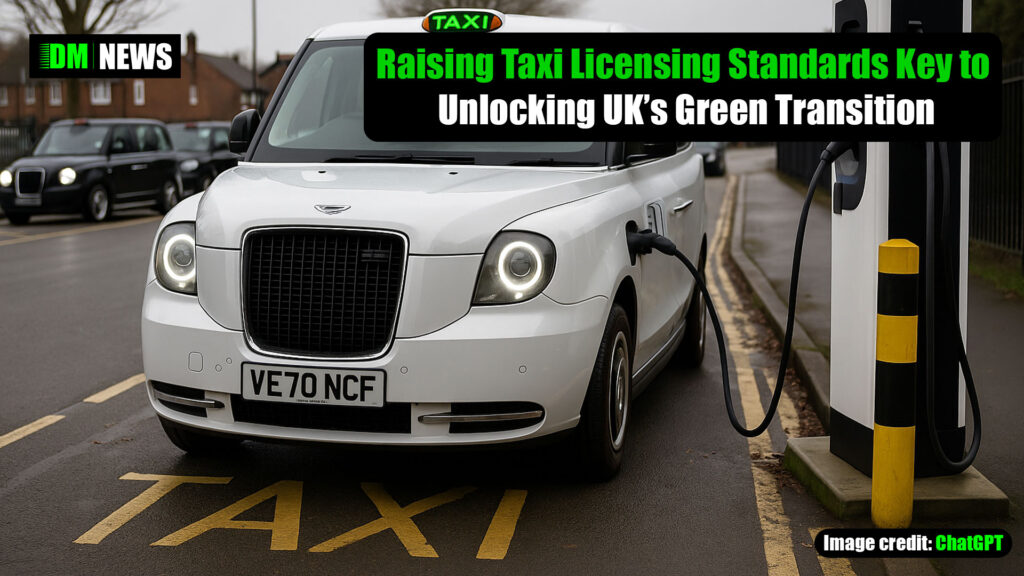 Raising Taxi Licensing Standards Key to Unlocking UK’s Green Transition
