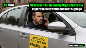 St Helens Taxi Licensing Urges Drivers to Report Vehicles Without Door Signage
