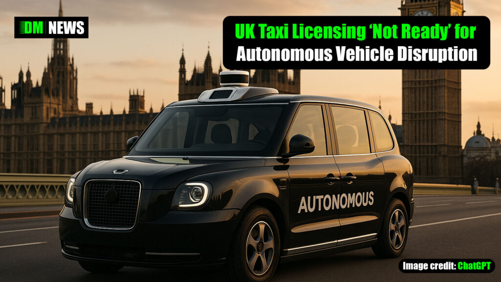 UK Taxi Licensing ‘Not Ready’ for Autonomous Vehicle Disruption