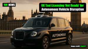 UK Taxi Licensing ‘Not Ready’ for Autonomous Vehicle Disruption