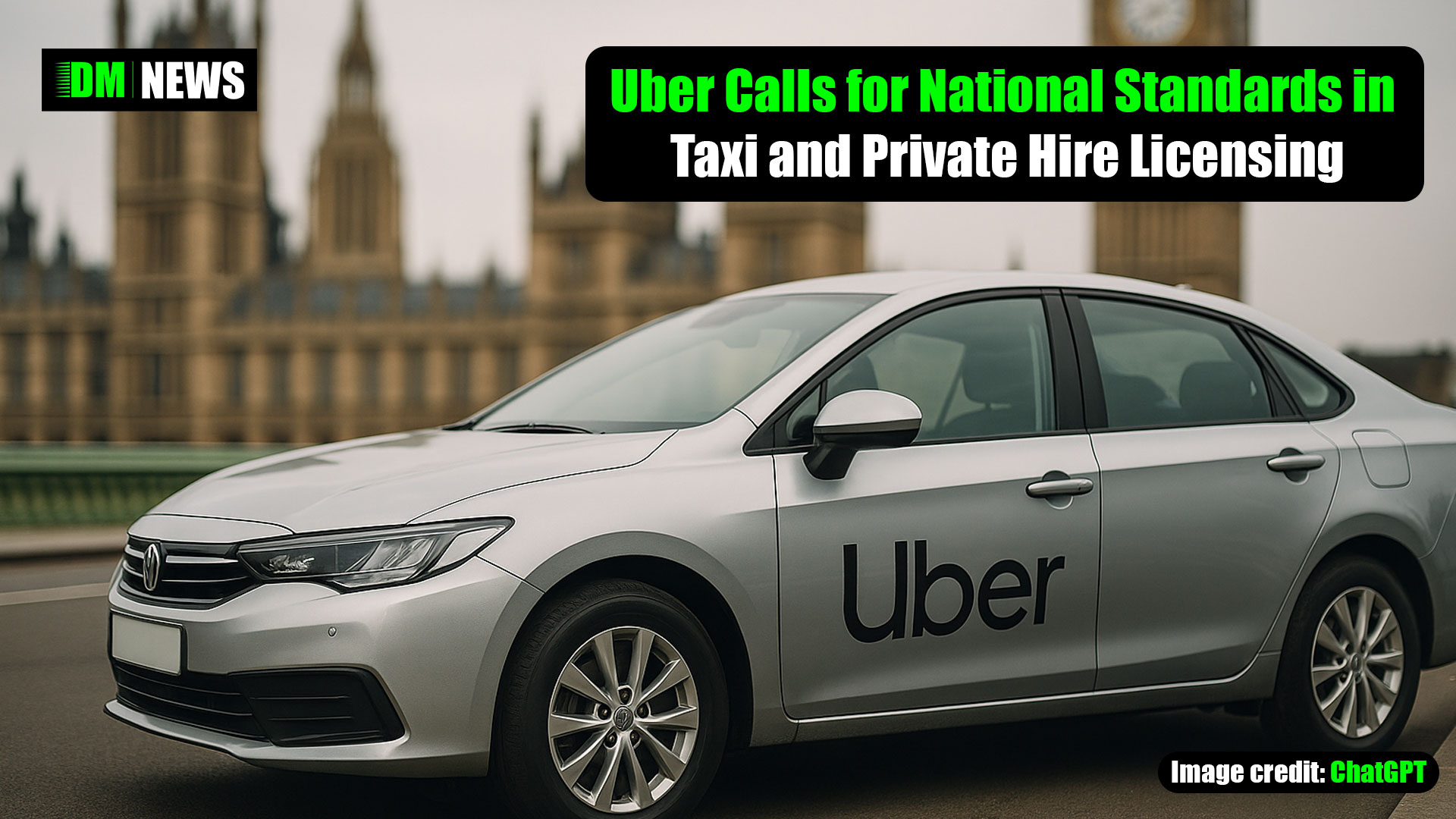 Uber Calls for National Standards in Taxi and Private Hire Licensing