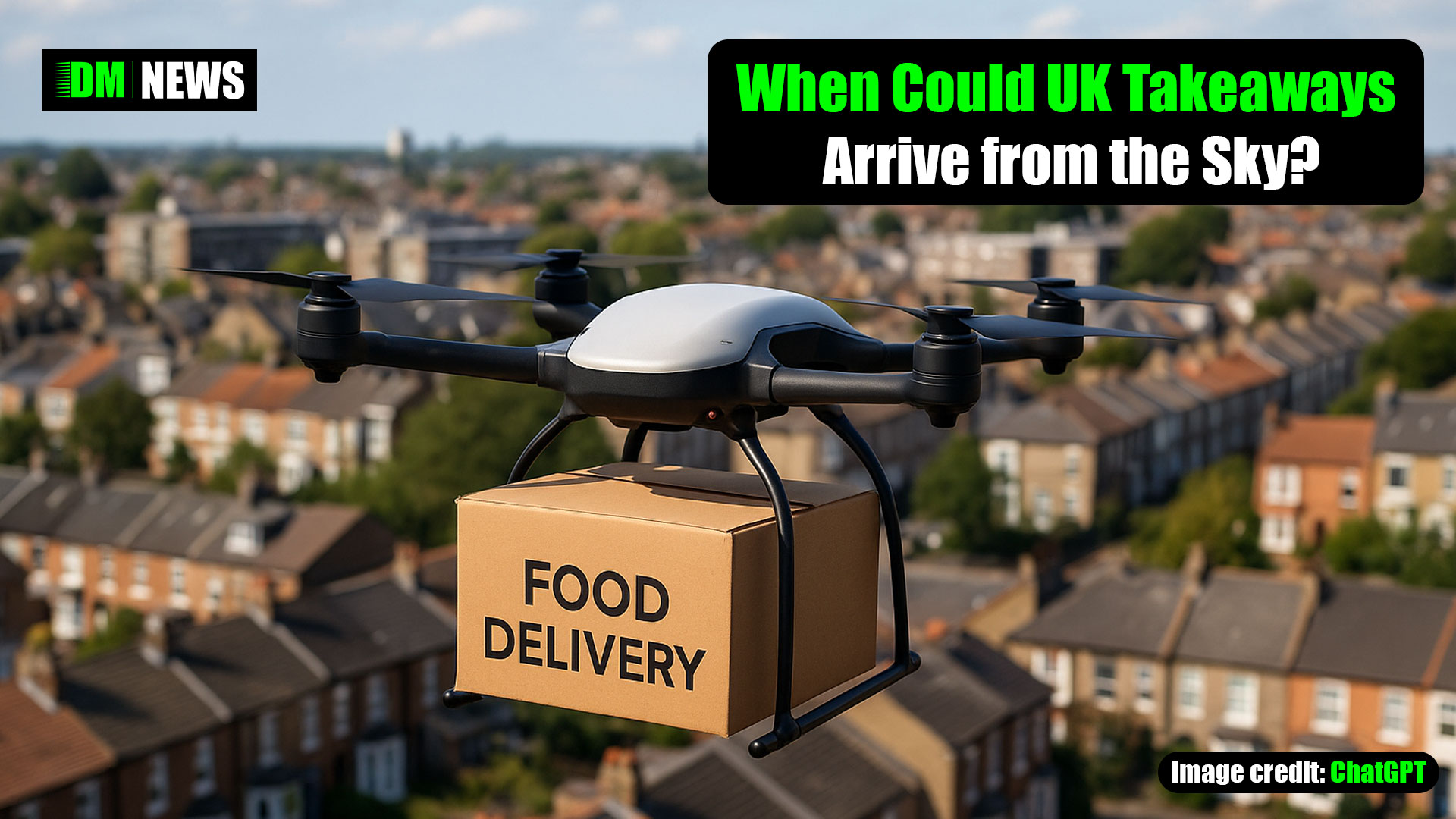 Uber Eats by Drone: When Could UK Takeaways Arrive from the Sky?