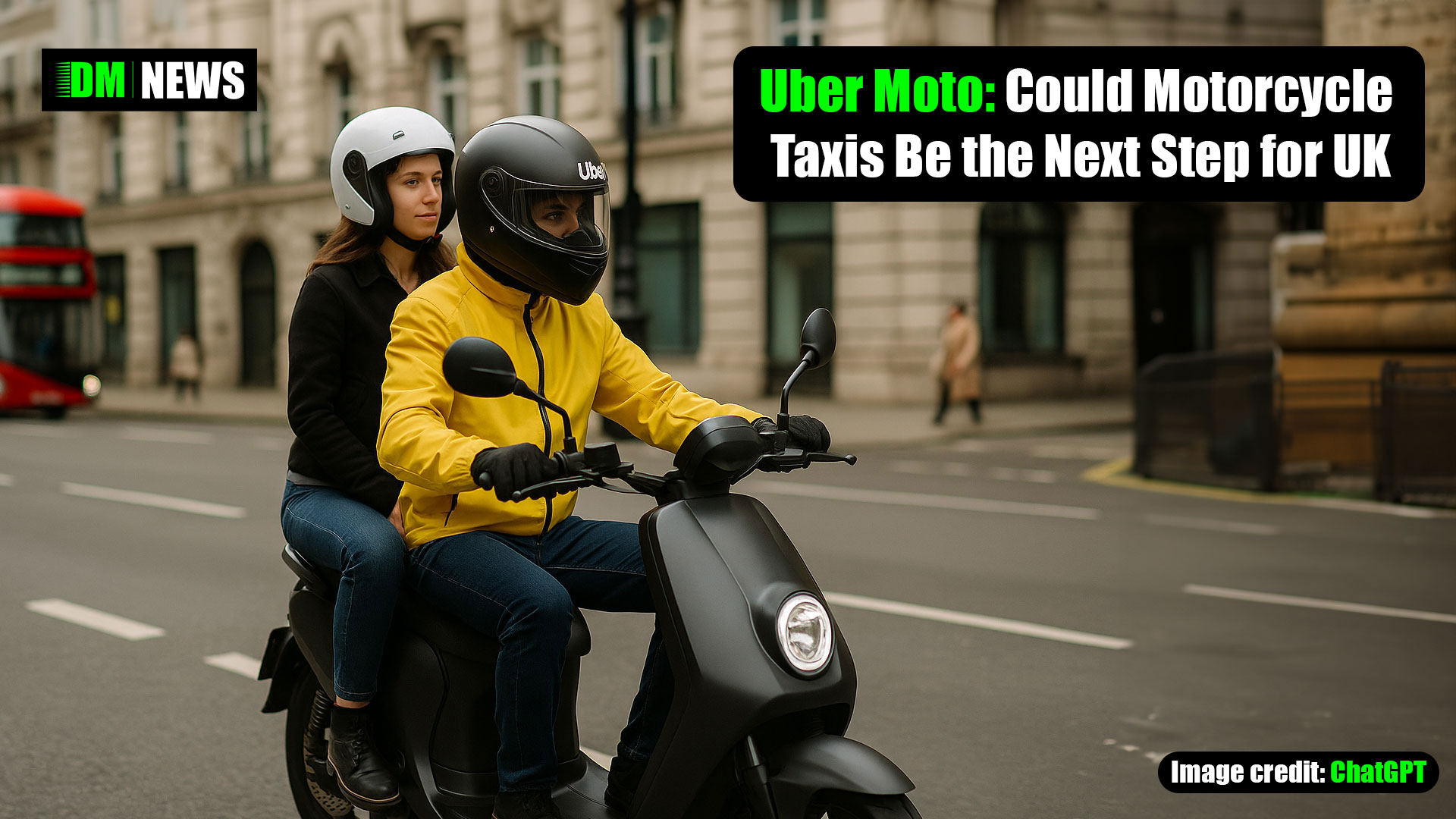 Uber Moto: Could Motorcycle Taxis Be the Next Step for UK