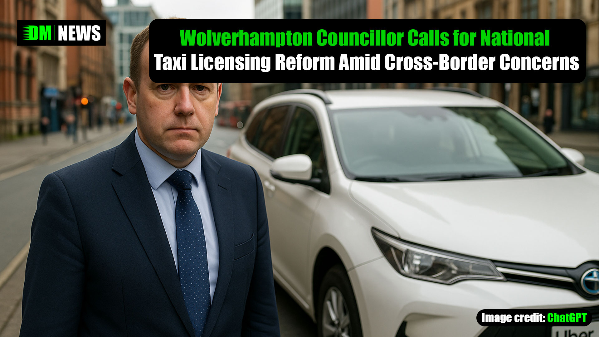 Wolverhampton Councillor Calls for National Taxi Licensing Reform Amid Cross-Border Concerns