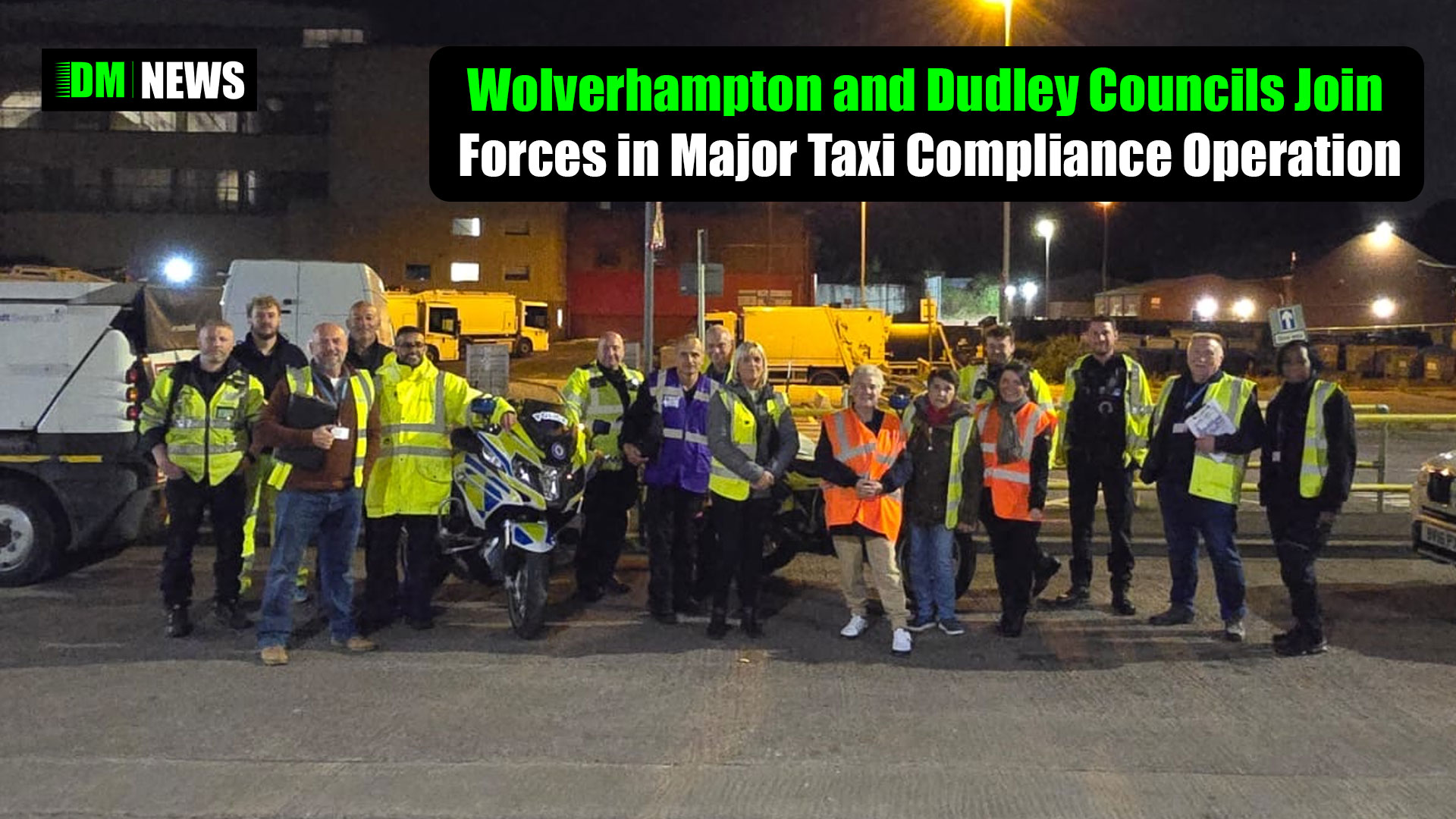 Wolverhampton and Dudley Councils Join Forces in Major Taxi Compliance Operation
