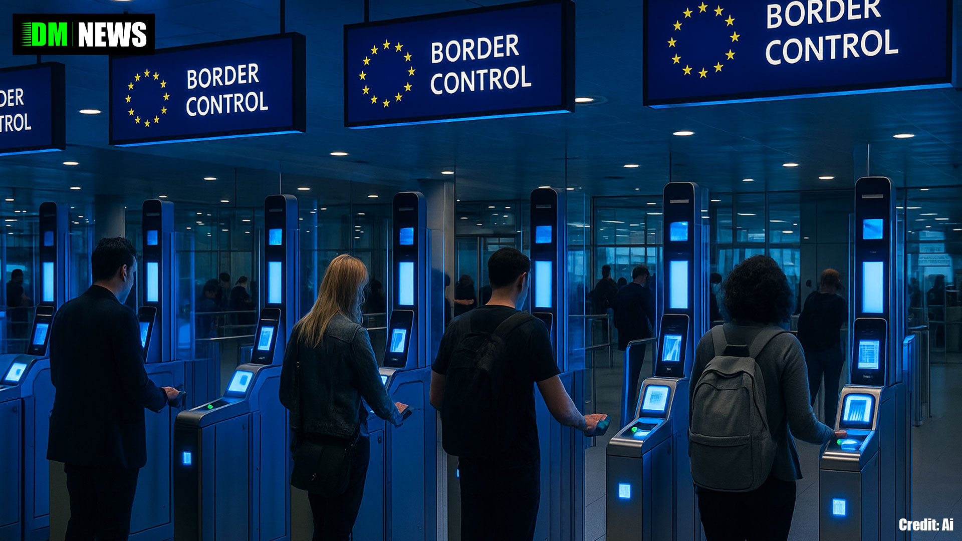Airports brace for delays as eu introduces new fingerprint checks