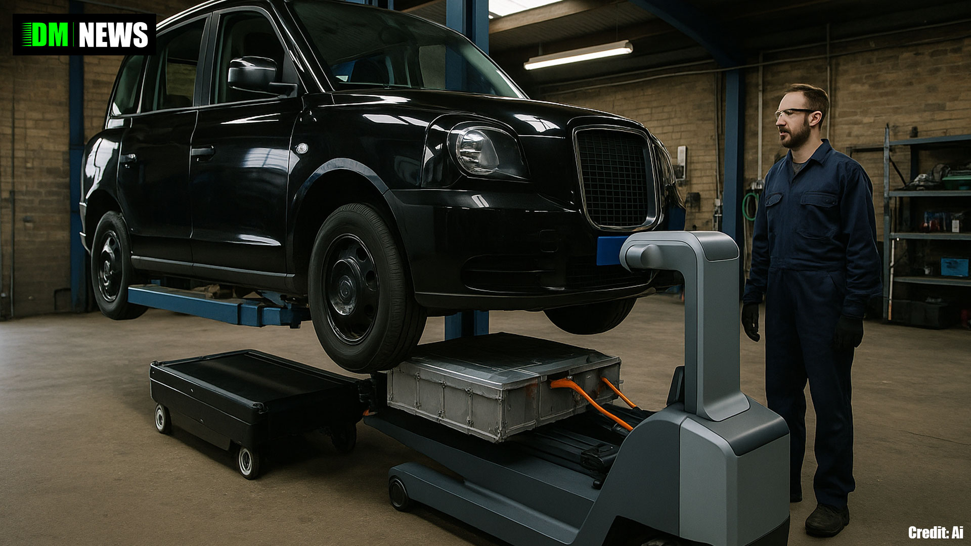 Battery-swap stations set to arrive in UK — quicker than charging and ideal for taxi fleets