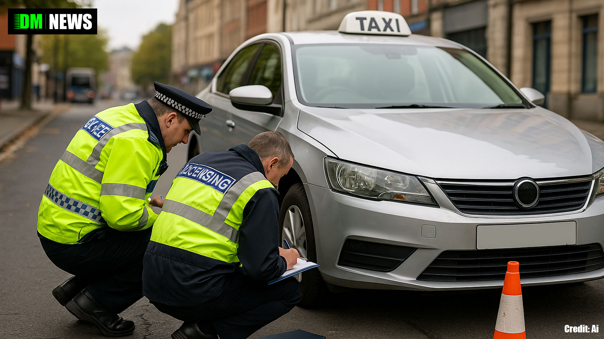 Bristol taxi and private hire checks uncover illegal tyre and missing wheel nuts