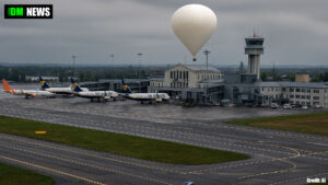 Flights suspended at Vilnius Airport after smugglers use balloons to breach airspace