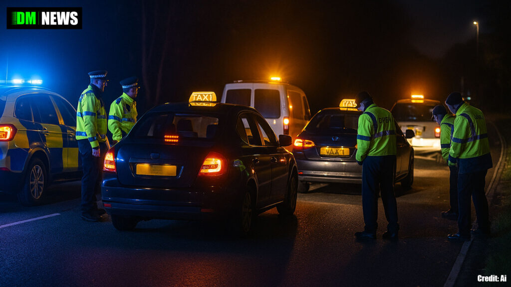 Joint Taxi Spot Checks Across York, Leeds and Bradford