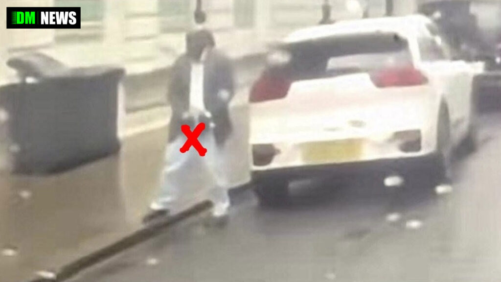 private hire driver filmed urinating in public in london street