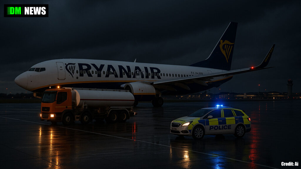 Ryanair flight lands at Manchester Airport with just six minutes of fuel left amid Storm Amy chaos