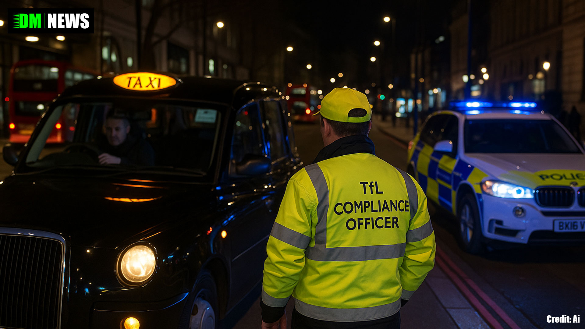 TfL carries out over 36,000 taxi and private hire vehicle checks in 2025 so far