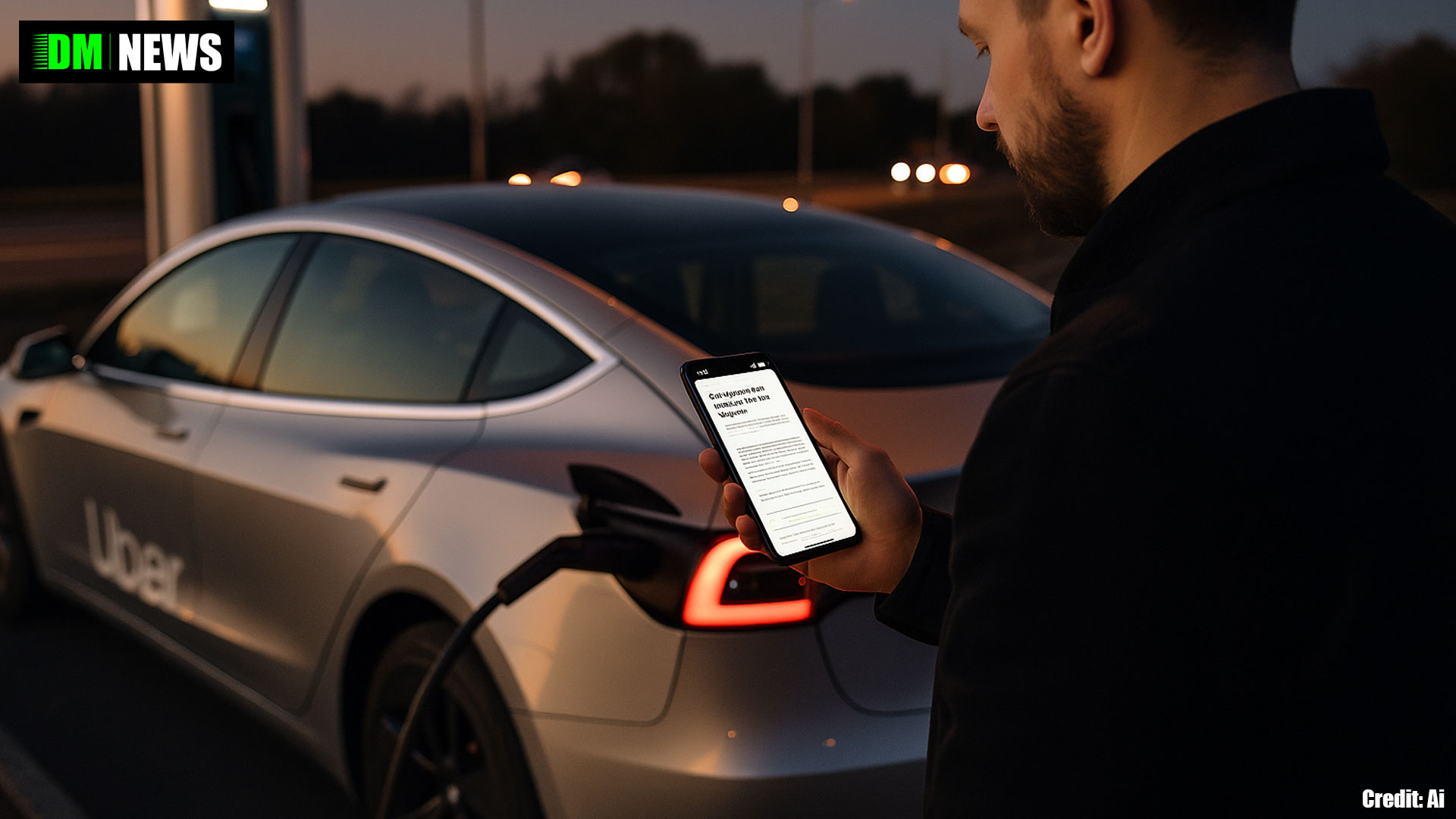 Uber introduces new feature to tackle EV range anxiety for drivers