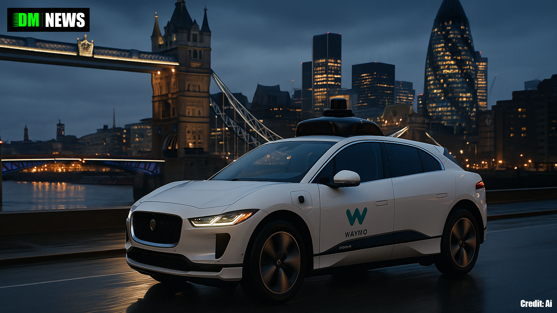 Waymo to launch fully driverless ride-hailing service in London by 2026