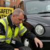 Wolverhampton Council conducts random taxi tyre checks for National Tyre Safety Month