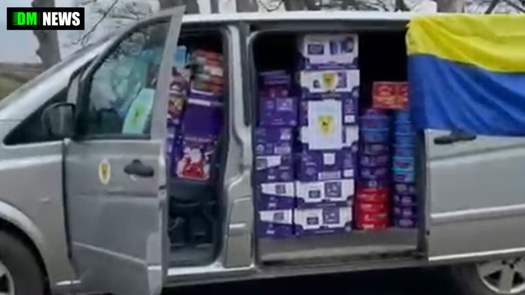 Edinburgh cabbies unite to send Vito taxi packed with Christmas gifts and medical aid to Ukraine
