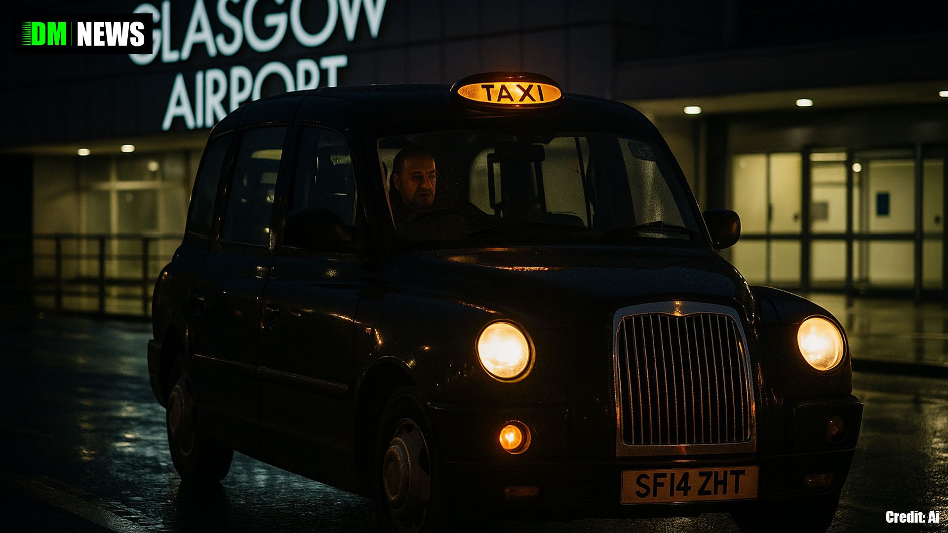 Glasgow taxi driver accused of ‘greed’ after quoting double fare to airport passenger