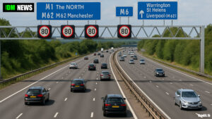Majority of UK drivers back raising motorway speed limit to 80mph, survey finds
