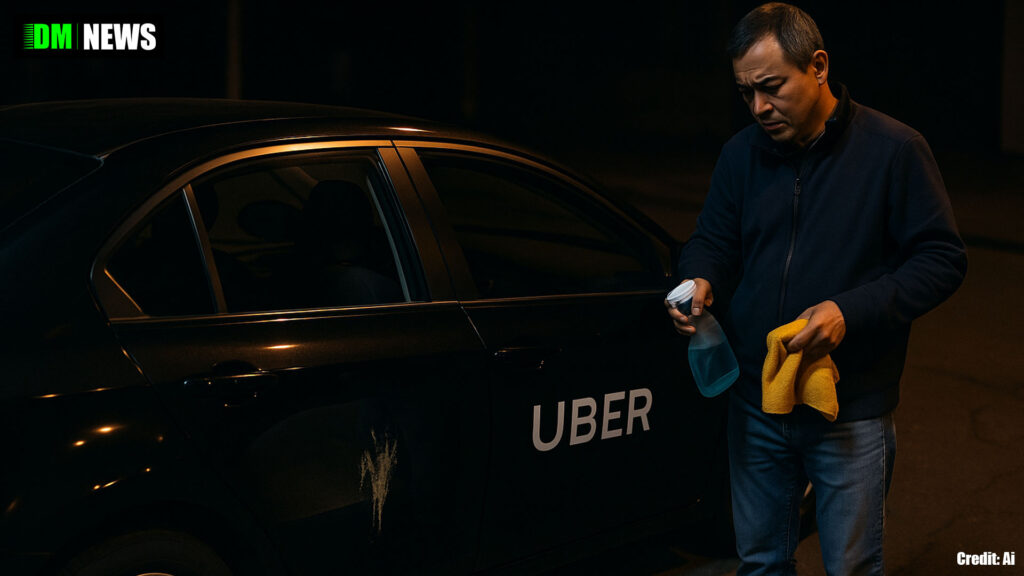 Taxi driver jailed for fake vomit scam — similar tactics rumoured on UK Uber platform