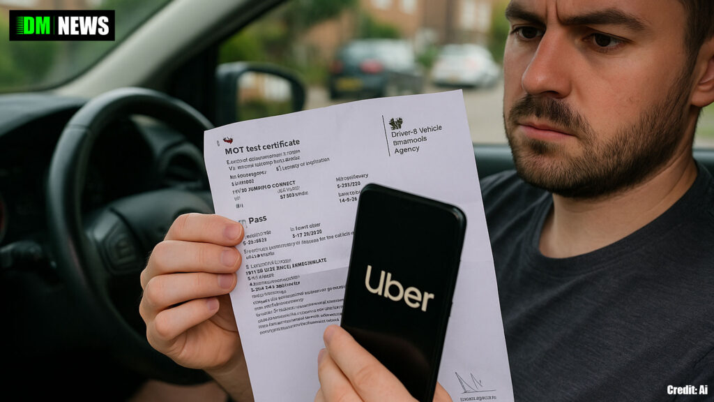 Uber driver’s MOT certificate rejected over small staple tear — a warning to others