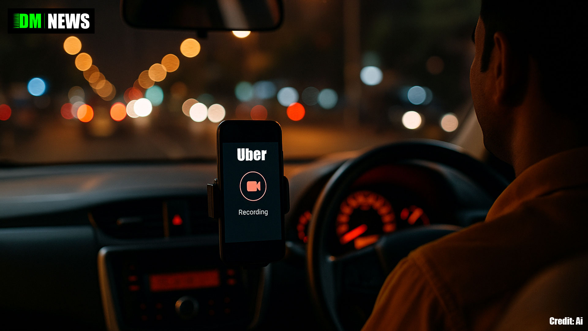 Uber pilots in-app video recording for drivers in India as safety features expand