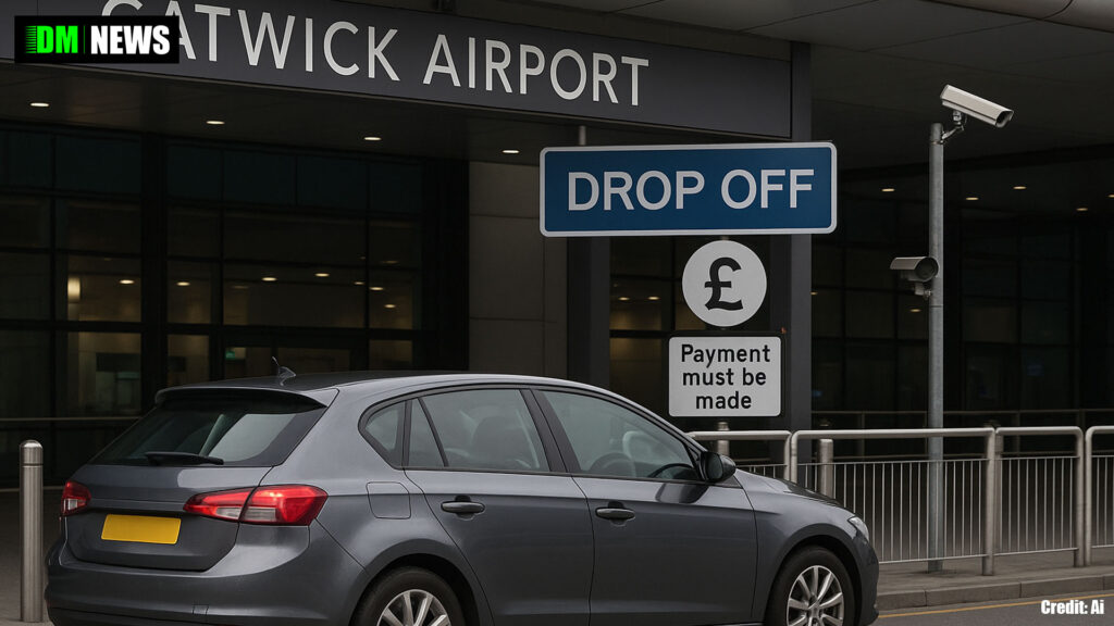 Gatwick Airport drop-off charge set to rise again to £10