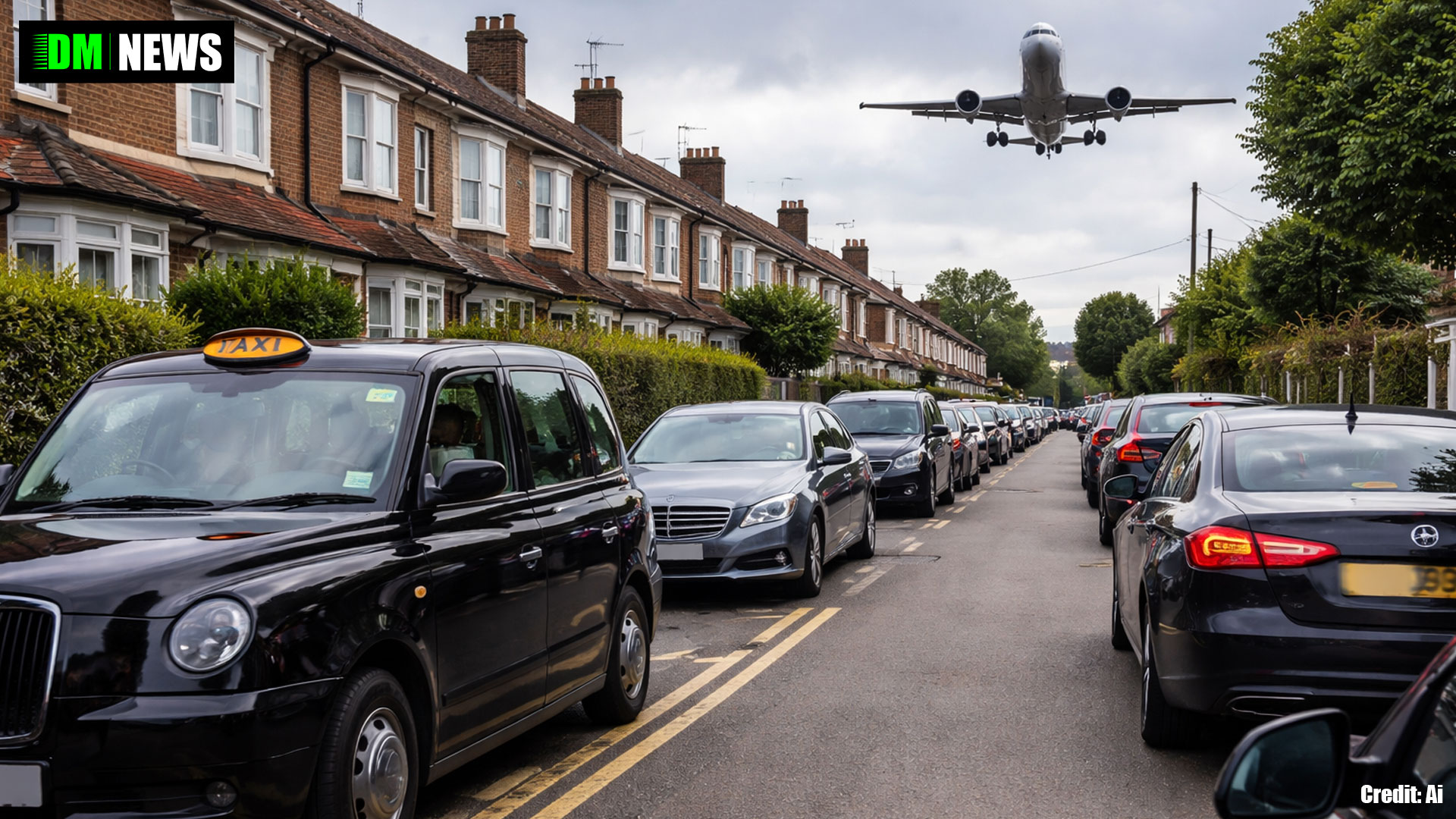 Heathrow parking crackdown sees thousands of fines issued to taxi drivers near residential streets