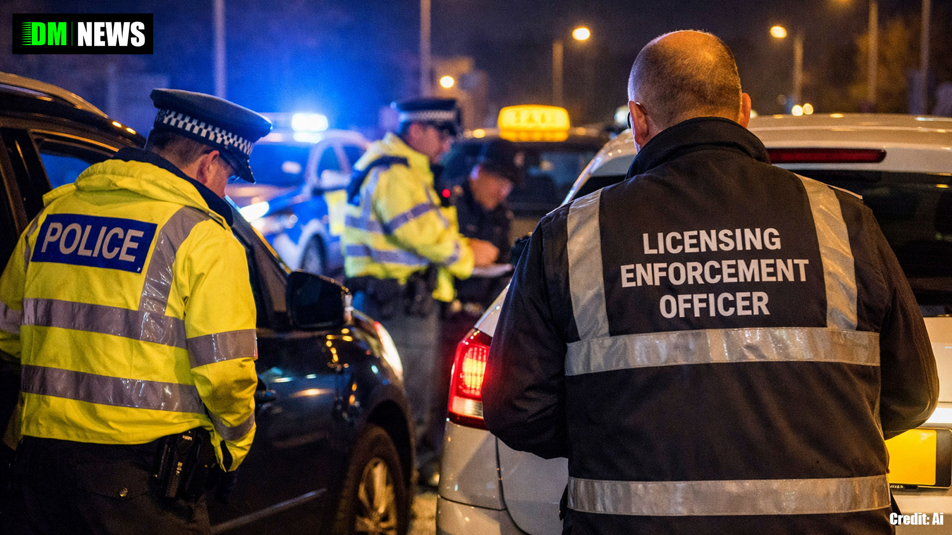 Late-Night Taxi and Private Hire Safety Checks Carried Out in Blackburn with Darwen