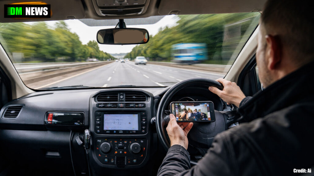 Taxi driver filmed speeding and watching videos while driving loses licence