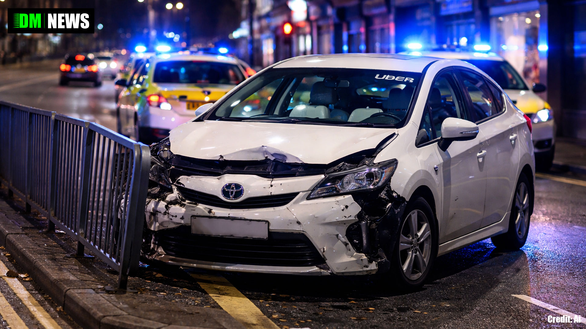 Uber Driver Crashes While Carrying Passengers in Darwen After Being More Than Double Drink-Drive Limit