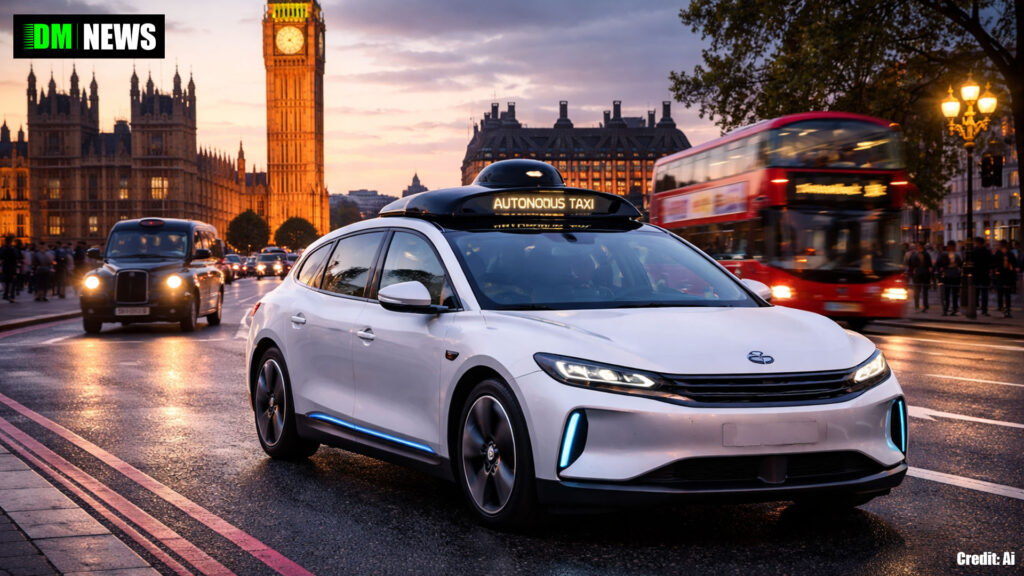 Uber and Lyft Partner With Baidu to Bring Driverless Taxis to London in 2026