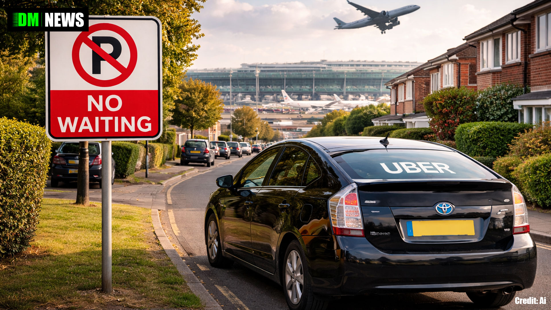 Warning for Drivers Waiting at Heathrow Airport