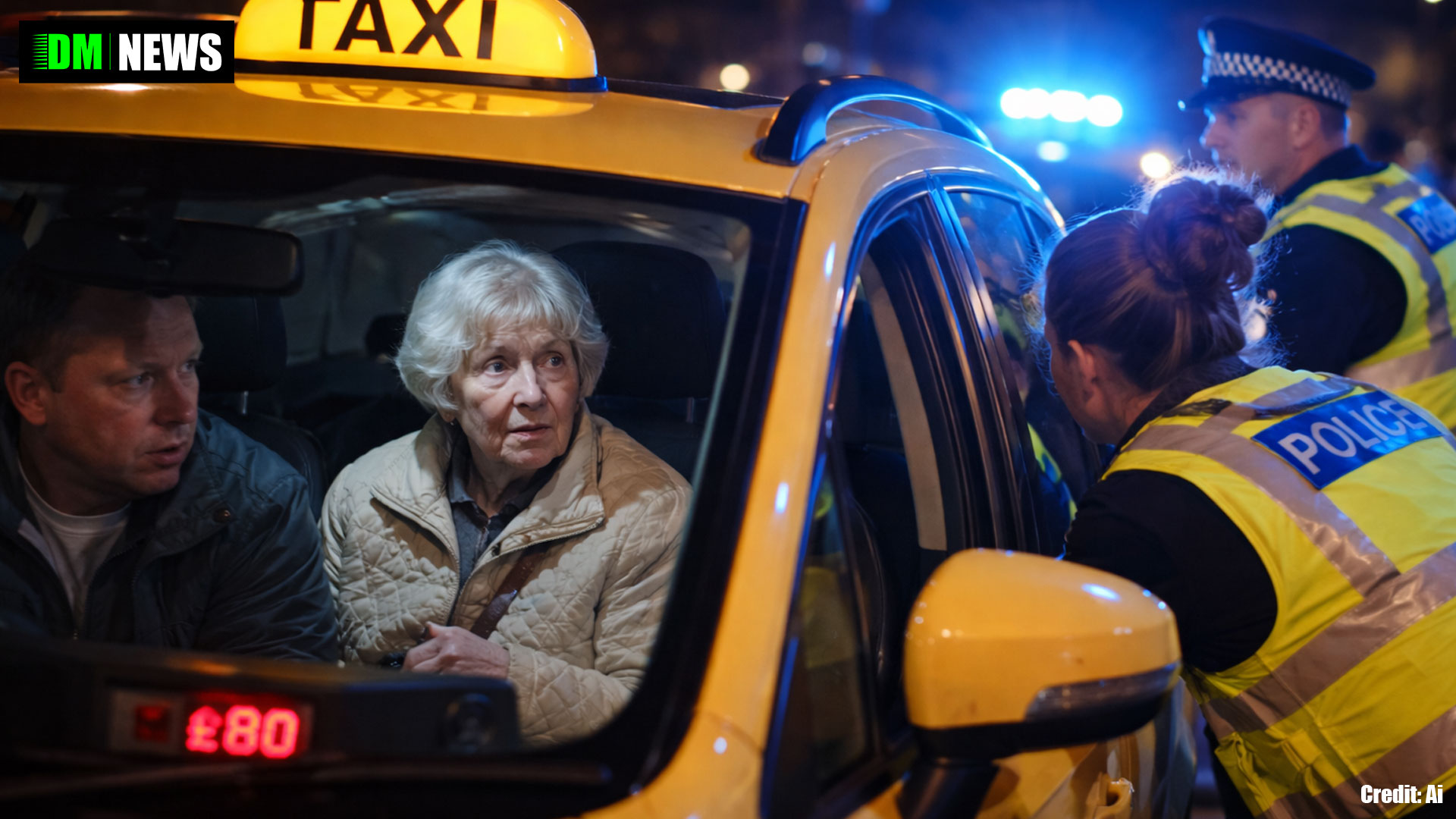 Elderly Woman Found Safe After Taxi Driver Raises Alarm in Early Hours