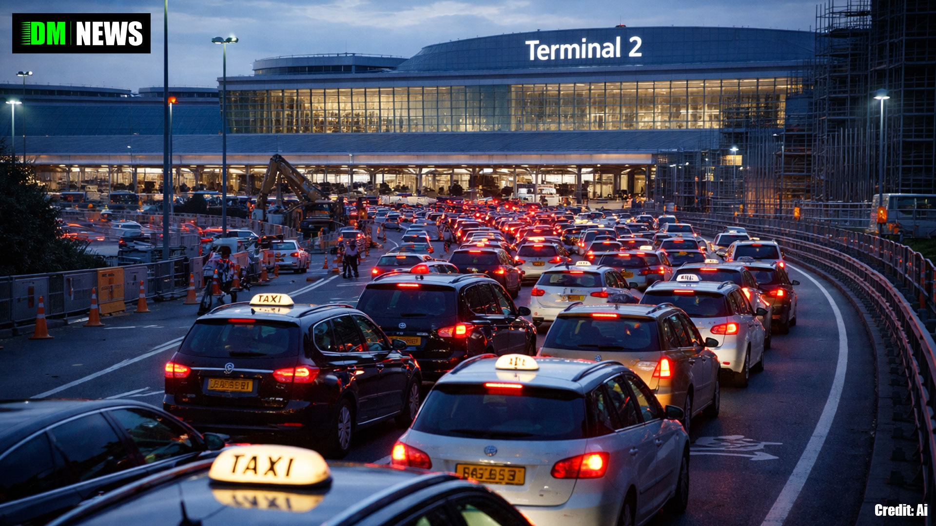 Manchester Airport Under Scrutiny From Taxi and Private Hire Drivers Over Growing Congestion