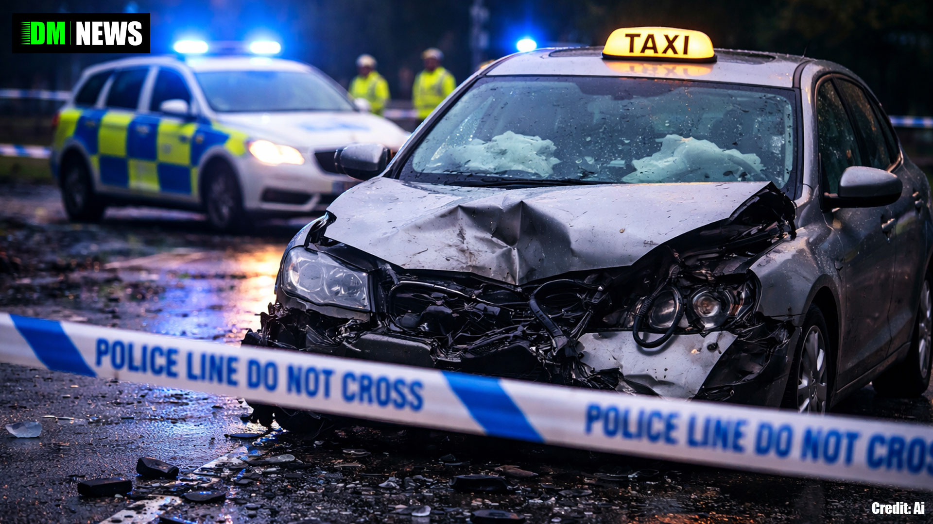 Taxi driver jailed after fatal collision while using mobile phone
