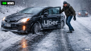 UK Taxi and Uber Drivers Urged to Weigh Risk vs Reward as Storm Brings Snow and Ice