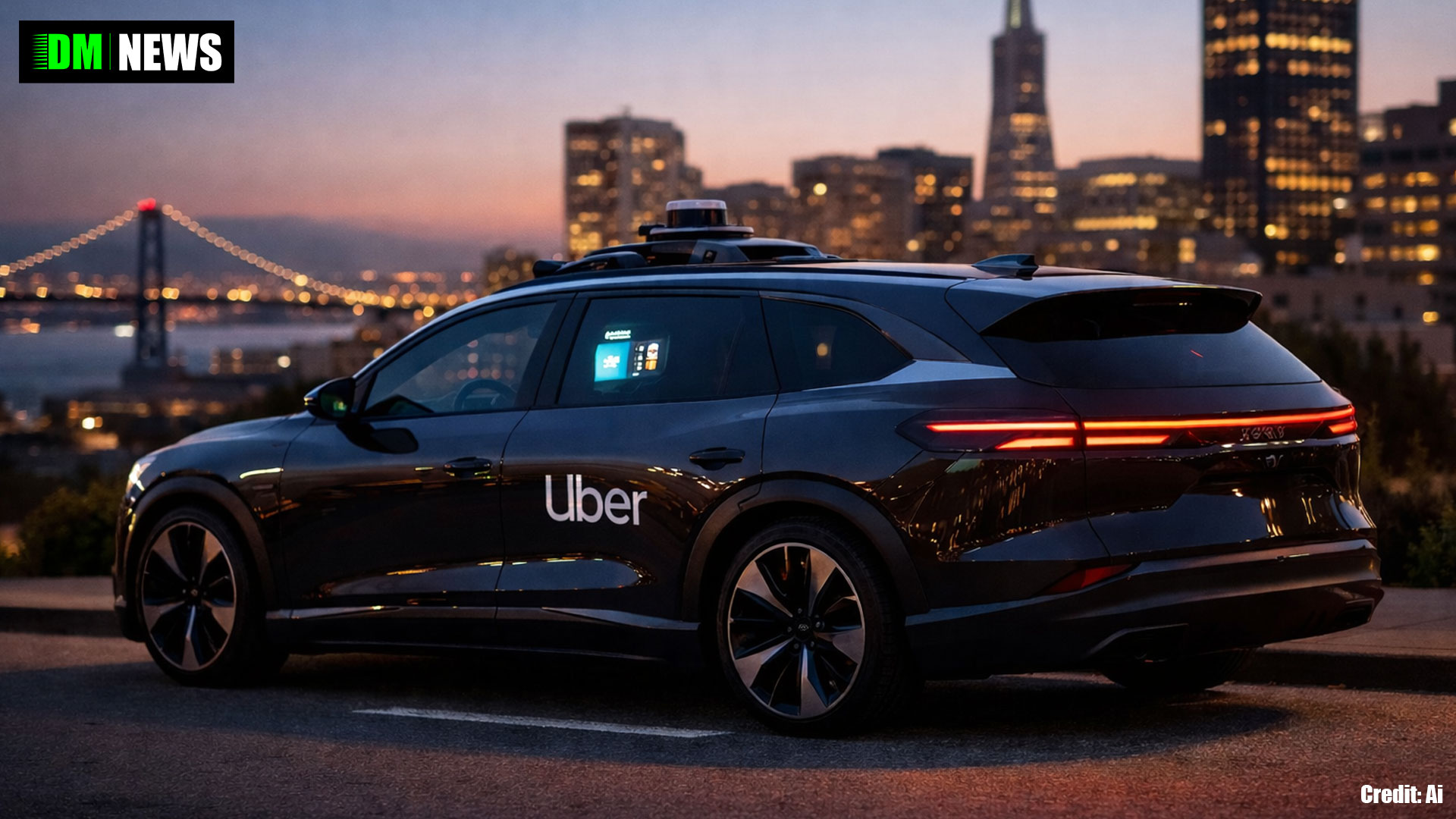 Uber Prepares to Roll Out 20,000 Six-Seat Driverless Taxis