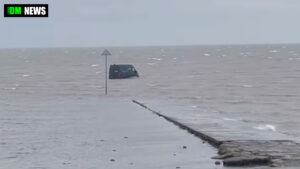 Amazon delivery driver follows sat nav onto Britain’s “deadliest footpath” and gets stranded in rising tide