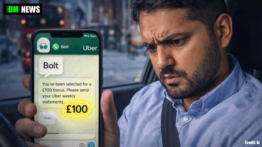 Bolt offering £100 bonus for drivers to share Uber earnings data
