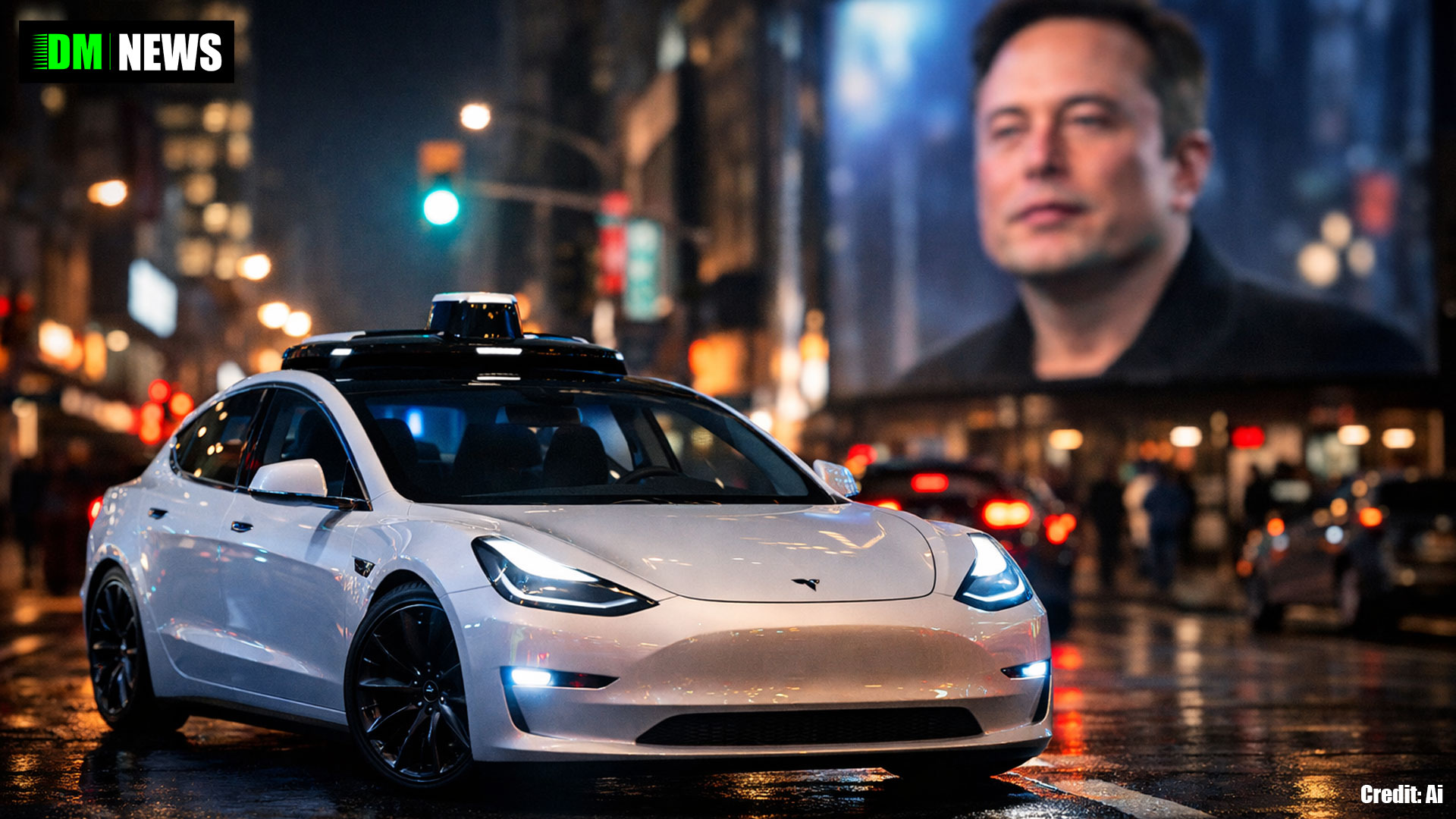 Elon Musk Says Tesla Doesn’t Need to Buy Uber as Robotaxi Vision Expands