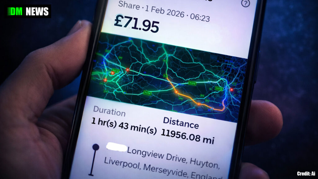 Uber drivers report extreme mileage glitch on Uber Share jobs across the UK