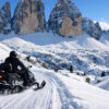 Uber snowmobile rides launched for Olympic spectators visiting Three Peaks of Lavaredo
