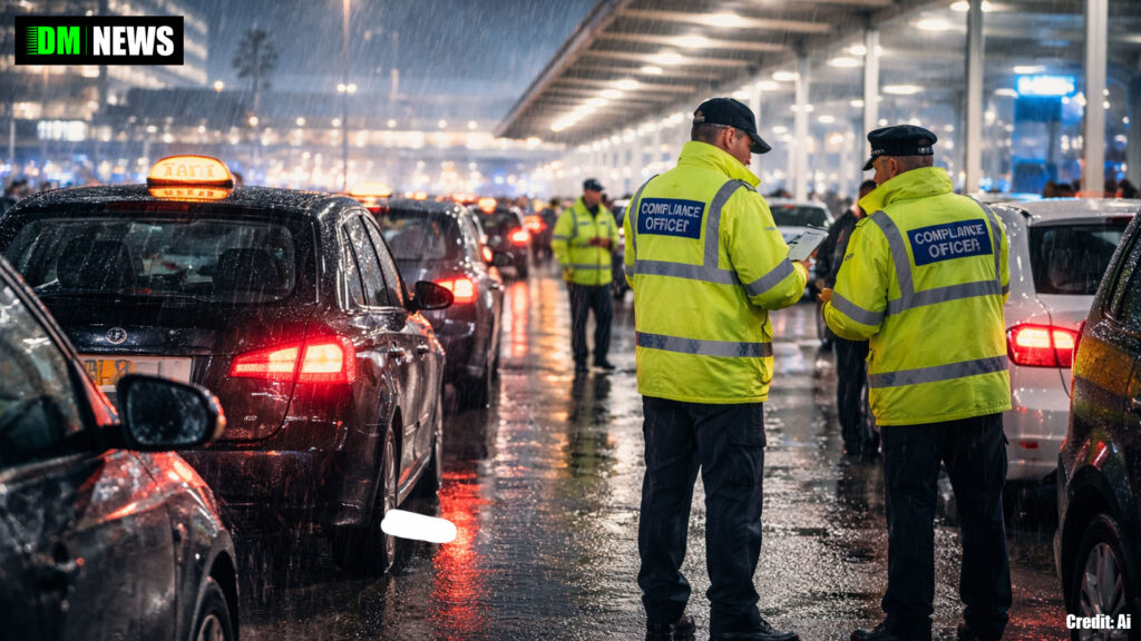 Wolverhampton Compliance Officers Brave Torrential Rain in Multi-Airport Enforcement Operation