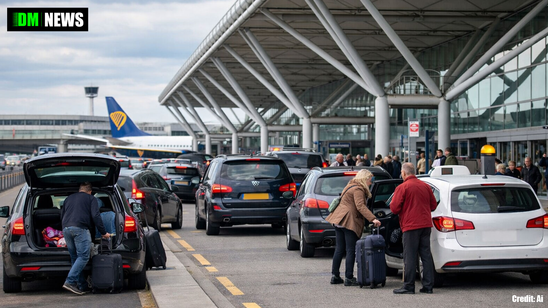 London Stansted Airport Drop-Off Charges Rise to £10