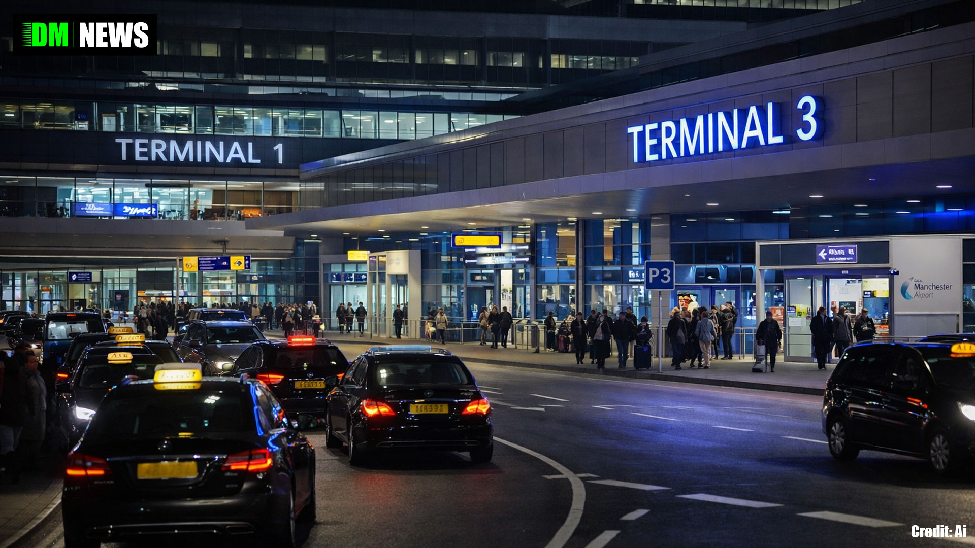 Manchester Airport Renames Terminal Entrance and Introduces New Parking Numbering System