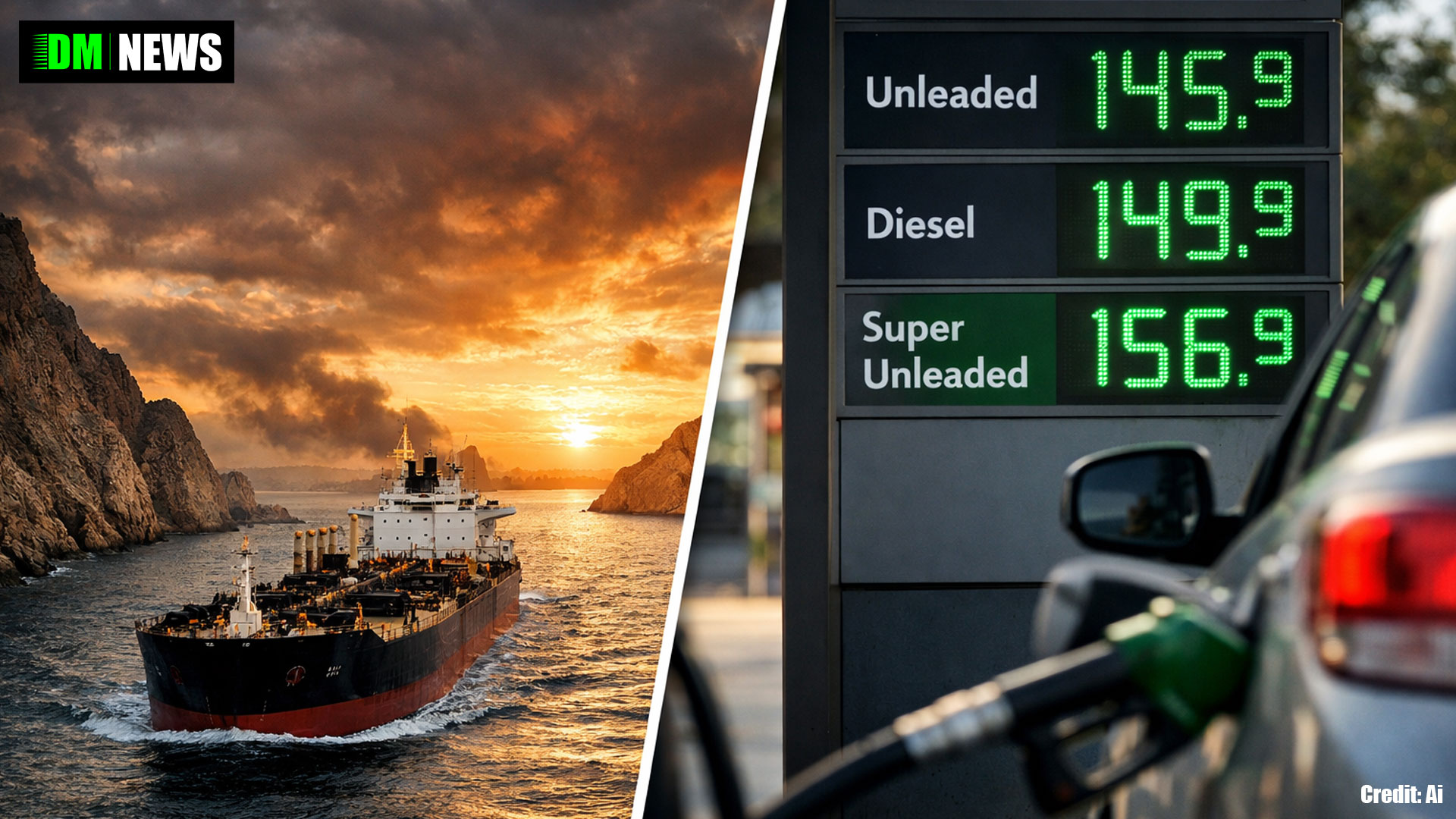 Oil price surge sparks fuel cost warning for UK drivers after Middle East conflict