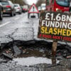 Councils Face £525m Funding Slash in New Crackdown on Pothole Repairs